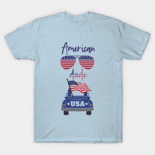 USA Truck Dude T-Shirt